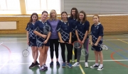Reprezentacja dziewcząt wicemistrzyniami Powiatu w Drużynowym Badmintonie